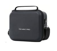 Carrying Case For DJI Mini 5Pro, PU Leather Waterproof Carrying Cases For DJI Mini 5Pro With Adjustable Shoulder Straps For Travel Secure Storage(Black)