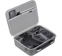 Carrying Case for DJI Neo 2 Motion Fly More Combo, PU Portable Travel Protection Storage Protective Bag Shoulder Bag Compatible with Glasses N3 and RC Motion 3 Remote Control, Charging Cable Drone