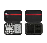 Carrying Case for DJI Neo Portable EVA Storage Travel Hard Case Protective Bag for DJI Neo Fly More Combo Accessories Compatible with RC-N3 Remote Controller Two-Battery Charging Hub (black)