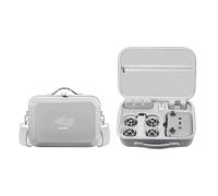 Carrying Case for DJI Neo, Portable Shoulder Bag Trave case for DJI Neo Drone, Fly More Combo, RC N3/N2 Remote Controller, battery,charger plug and Accessories (PU Leather Case Only)