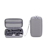 Carrying Case for DJI Osmo Mobile 7P/7 Travel Carry Bag Portable Storage Case PU Hard Shell Protective Cover Box for OM7 OM7P Gimbal Stabilizer Organizer