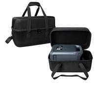 Carrying Case for DJI Power 1000 Mini, Waterproof Anti Collision Protective Shoulder Bag with Hand Carry, Portable Storage Bag for Camping Travel Power Station Accessories