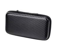 Carrying Case for Gamesir X5 Lite/X5 Mobile Gaming Controller Hard Travel Case Pattern Carry Carbon Bag Black Fiber