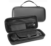 Carrying Case for GPD Win5 Handheld Gaming Hard Shell Case PU Protective Cover Shockproof Portable Organizer Travel Storage Bag for GPD Win5 Game Console Accessories (Black)