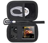 Carrying Case for HiFi Walker H2/ SnowSky/FiiO Echo MINI/Surfans F20/ MECHEN M30 HiFi MP3 Music Player(Case Only) (Black)