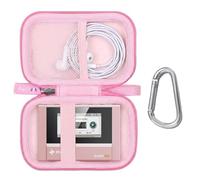Carrying Case for HiFi Walker H2/ SnowSky/FiiO Echo MINI/Surfans F20/ MECHEN M30 HiFi MP3 Music Player(Case Only) (Pink)