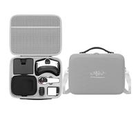 Carrying Case for Insa 360 Antigravity A1, Hard Travel Case Waterproof PU Storage Bag for A1 Drone, Vision Goggles, Grip Controller, Battery Accessories Organizer (A2 Model)