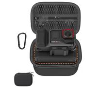 Carrying Case for Insta 360 Ace Pro 2 Xplorer Pro Bundle, Portable EVA Travel Camera Bag, Grip and Pocket Printer Camera Accessories, Gray-L, No (Black- l)