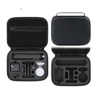 Carrying Case for Insta360 GO Ultra Camera, Anti-Pressure and Anti-Shock Compact Travel Bag, Protective Storage PU Case for Insta360 GO Ultra Accessories (Black)