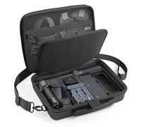 Carrying Case for Insta360 X5, Large Capacity Waterproof Travel Bag Protective Case Organizer for Insta 360 X5 Accessories, for Metal Cage, Charging Hub, Bullet Time 2.0, Foldable Selfie Stick