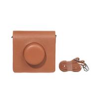 Carrying Case for instax Wide Evo,Organizer Case Shoulder Bag Storage Camera Accessories (Brown)