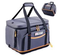 Carrying Case for Jackery 1000 Plus,1500 v2, 1500 Pro,2000 v2,2000 Pro | Portable power station storage bag with molded hard bottom, side ventilation,pockets for Jackery accessories,outdoor travel