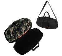 Carrying Case for JBL Boombox 4 Speaker, Storage Bag Dustproof Protective Cover Portable Organizer Travel Case with Shoulder Strap and Small Pouch, EVA Hard Case Holder for Boombox 4 (Black)