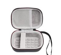 Carrying Case For JBL Go 5 Portable Bluetooth Speaker, Protective Skin Holder for JBL Charge 5 with Dual Metal Zippers Detachable carry strap Shockproof Lining Mesh Pocket for Cables (Grey)