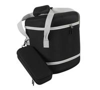 Carrying Case for JBL Partybox Encore2, Portable Travel Audio Case, Speaker Accessories Outdoor Dust-Proof Organizer Bag with Shoulder Strap and Microphone Bag (Gray)