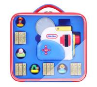 Carrying Case for Little Tikes Story Dream Machine Books, Custom Storage Box for Little Tikes Projector Story Book, Hard Clear Travel Organize Bag with Handle for Storytime Character Collect(Box Only)