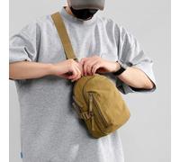Carrying Case for MSI Claw 8 EX AI+, Nylon Multi-Pocket Storage(Brown)