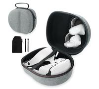 Carrying Case for Oculus Quest 2/Quest 3, Hard Travel Case All-in-One Storage Meta Quest 2 Headset and More Accessories, Portable Hard Carrying Case with Cable Ties/Pouch