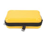 Carrying Case for Osmo Pocket 3, Portable Hard Storage Case with Double Zipper, Detachable Inner Tray, Carry Bag Pocket 3 Accessories (Yellow)