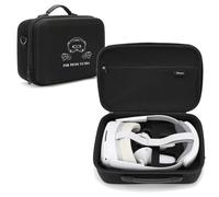 Carrying Case for Pico 4 Ultra, Portable Storage Shoulder Bag Travel Case Hard Shell Protective Cover for Pico4 Ultra VR Headset, Controller and Accessories (Black)