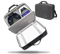 Carrying Case for PS5, Hard Shell Travel Protective PS5 Storage Bag Compatible with Playstation 5 and PS5 Digital Edition,Pro Controller,Headset,PS5 Host Base,Game Cards and Gaming Accessories