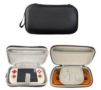 Carrying Case for R36H ProMax for Ayaneo Pocket Air Mini Shockproo Game Console Portable Organizer Bag, Video Game Console Travel Bag with Mesh Pocket for Charging Cable
