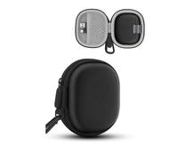 Carrying case for soundcore P40i by Anker/soundcore Liberty 4 NC by Anker wireless headphones, daunke EVA storage bag, shockproof, scratch protection, easy to use and carry, black