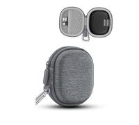 Carrying case for soundcore P40i by Anker wireless headphones, daunke EVA storage bag, shockproof, scratch protection, easy to use and carry, Gray