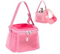 Carrying Case for Toniebox 2 Audio Player Starter Set and Figurines, Pink | Portable Storage Bag for Toniebox 2 & Accessories, Organizer Bag for Tonies Figures