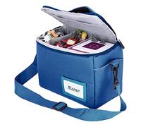 Carrying Case for Toniebox Set, Storage Carrier Bag for Toniebox Audio Player Carrying Box for Tonies Audio Player and Dolls Travel Carrying Bag for Toniebox Accessories (Blue)