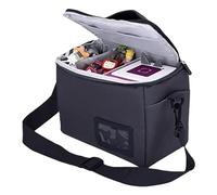 Carrying Case for Toniebox Set, Storage Carrier Bag for Toniebox Audio Player Carrying Box for Tonies Audio Player and Dolls Travel Carrying Bag for Toniebox Accessories (Black)