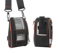 Carrying Case for Zebra ZQ610 & QLN220 - Portable Thermal Label Printer Bag with Shoulder Strap and Belt Clip, Easy Transport and Protection, Convenient Label Access