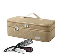 Carrying Case hair toolss - 40 * 15 * 14cm Storage Bag, Durable Oxford Fabric Styling Case, Curling Iron Organizer using with Heat Resistant Lining | Accessories for Travel and Home light