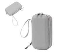 Carrying Case Portable Handbag for DJI OSMO MOBILE 7/7P Gimbal Stabilizer Water-Resistant Material Dual Zippers Extended Hand Strap Hard Shell Protection Scratch-Resistant with Carabiner, White,