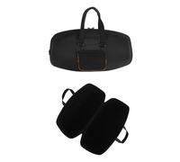 Carrying Case Protective Cover Suitable for JBL Boombox 4 Speaker Storage Box Outdoor Speaker Storage Bag Travel Case (Black)