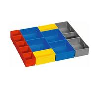 Bosch Professional Carrying Case system boxes for small parts storage, i-BOXX 53 inset box set, 12 pieces