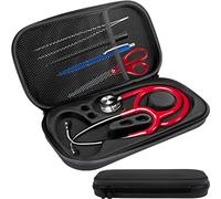 Carrying Stethoscope Case, Shockproof Stethoscope Bag, Portable Travel Stethoscope Carrying Case Heavy-Duty Stethoscope Storage Bag for Nurse Accessories, Essentials for Nurses, Doctors(Black)