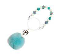 Carrying straps for water bottles for on the go, handle holder for cups with lanyard, beaded carrying strap for outdoor sports, jogging, hiking, travel, Sea blue, see description, See description
