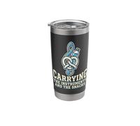 Carrying The Instruments and The Snacks Band Mom Stainless Steel Insulated Tumbler