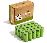 Carrywell (Not Made In China) 100% Certified Compostable Dog Poop Bags, Plant Based Dog Poop Bags