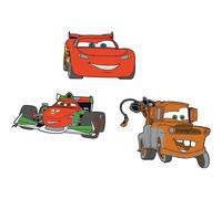 Cars 2 Foam 3pc Wall Art For Bedroom