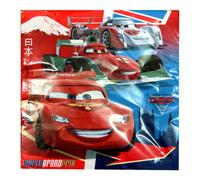 Cars 2 Paper Napkins (Pack Of 20) Red/blue (One Size)