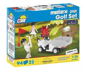 Cars 24554 Melex 212 Golf Set 94 Elements COBI-24554