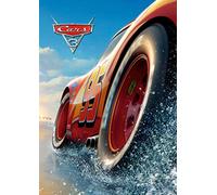 Cars 3 2017 Animated Movie Poster Art Glossy Poster (A2 420 × 594 mm)