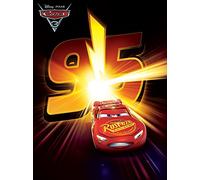 Cars 3 95 60 x 80cm Canvas Print, Cotton Blend, Multi-Colour, 60 x 80 x 3.2 cm