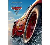 Cars 3 Beach 60 x 80cm Canvas Print, Cotton Blend, Multi-Colour, 60 x 80 cm