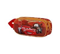 Cars 3 Desert Road-3D Double Pencil Case, Red, 22 x 9.5 cm