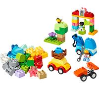 LEGO DUPLO Classic Cars and Trucks Brick Box Toddler Learning Toys - Easter Treat with a Race Car & Truck Toy - Vehicle Set to Develop Fine Motor Skills - Gift for 1.5+ Year Old old Boys & Girls 10439