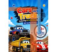 Cars and Trucks Coloring and Activity Book