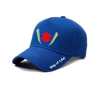 Cars Baseball Cap for Suzuki S-Cross SX4 Swift Jimny Alto Grand Vitara Ignis Samurai, Sports Baseball Hat Logo Car Racing Running Cap Ladies Men's Golf Sun Hat Breathable Accessories(54-60) cm